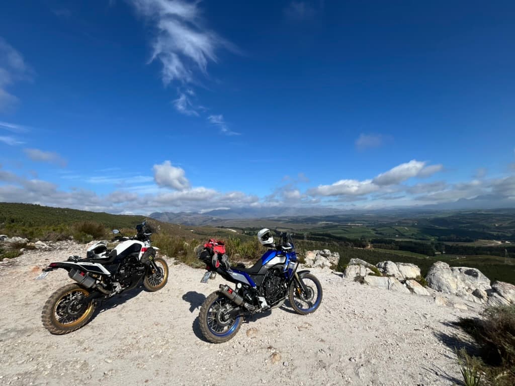 Two T7 Riders in Southern Africa
