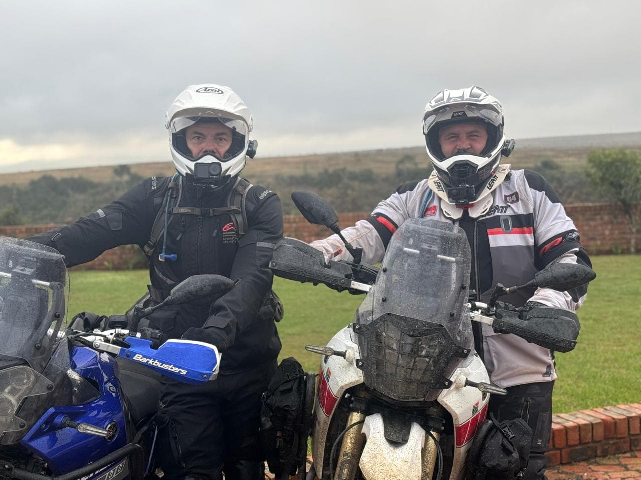 Two T7 Riders in Southern Africa